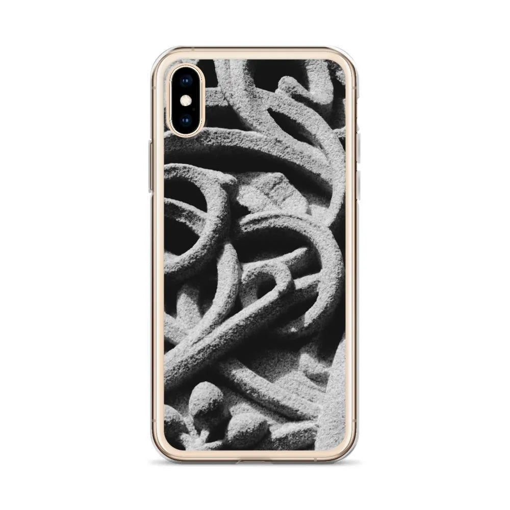 Labyrinth - Designer Travels Art Iphone Case - Black And White - Mobile Phone Cases - Aesthetic Art