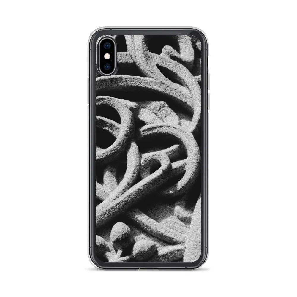 Labyrinth - Designer Travels Art Iphone Case - Black And White - Iphone Xs Max - Mobile Phone Cases - Aesthetic Art