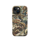 Lacertilia - Ernst Haeckel Lizard Taxonomy Iphone Case, 15 / Matte, Lizard-patterned Phone Case