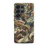 Lacertilia - Ernst Haeckel Lizard Taxonomy Phone Case Samsung Galaxy S25 Ultra / Matte Phone Case Detailed Illustration Chameleons Earthy