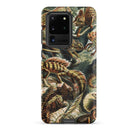 Lacertilia Ernst Haeckel Lizard Taxonomy Samsung Case, Galaxy S20 Ultra / Matte, Samsung Galaxy S20 Ultra Phone Case Detailed Vintage Style
