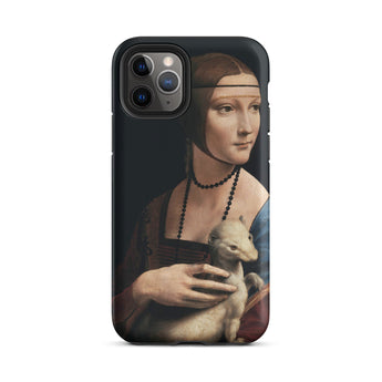Lady with an Ermine - Leonardo Da Vinci Iphone Case, 11 Pro / Matte, Phone Case Lady Ermine Painting