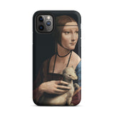 Lady with an Ermine - Leonardo Da Vinci Iphone Case, 11 Pro Max / Matte, Phone Case Lady Ermine Painting