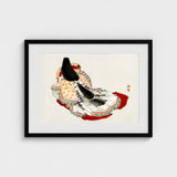 Lady in a Kimono - Kono Bairei Meiji Geisha Art Print / Canvas Kōno Bairei’s, Meiji-era, Enigmatic Splendor Prints