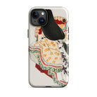 Lady in a Kimono Kōno Bairei Meiji Iphone Case, 15 Plus / Matte, Phone Case Japanese Art Design