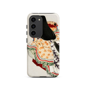 Lady in a Kimono - Kōno Bairei Meiji Phone Case, Samsung Galaxy S23 / Matte, Mobile Cases, Toby Leon