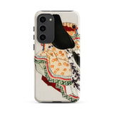 Lady in a Kimono - Kōno Bairei Meiji Samsung Case, Galaxy S23 Plus / Matte, Smartphone Case Colorful Illustration Person Traditional