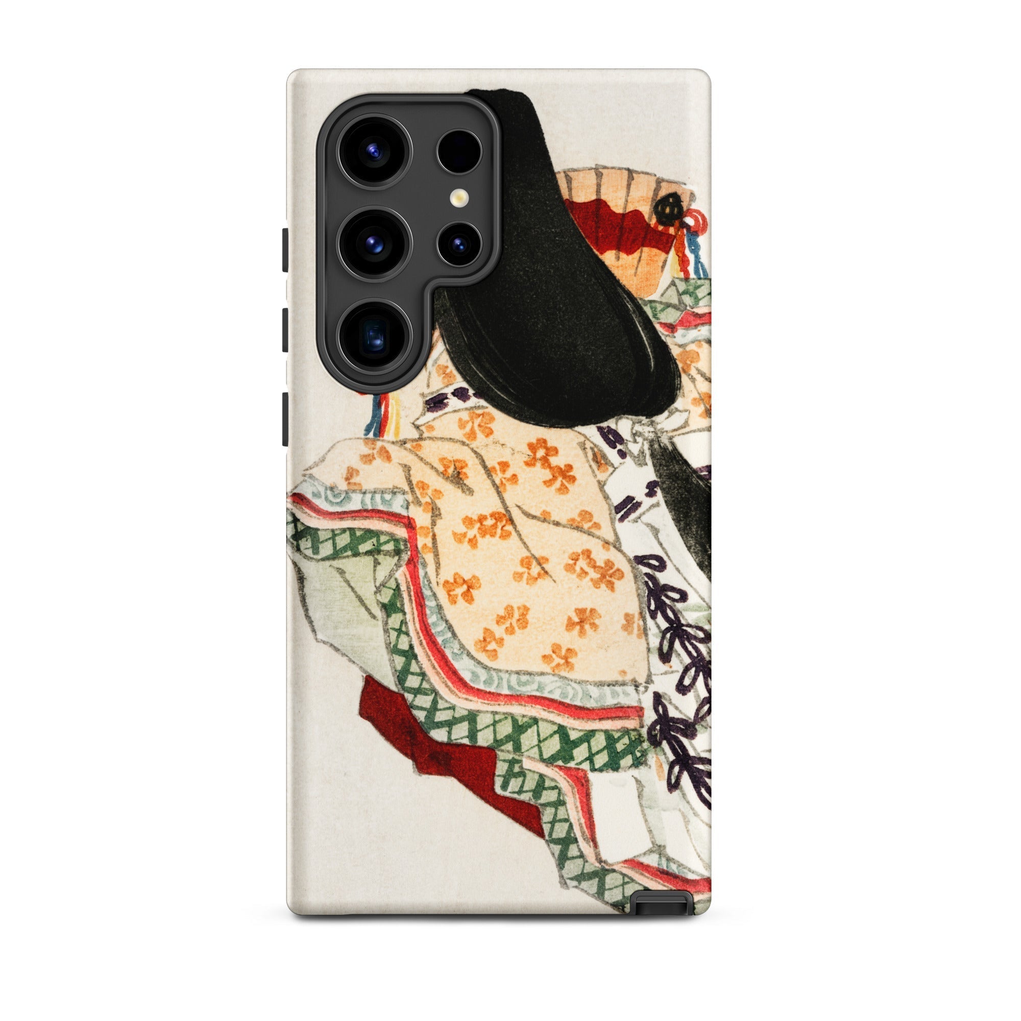 Lady in a Kimono Kōno Bairei Meiji Samsung Case, Galaxy S24 Ultra / Matte, Phone Case Traditional Japanese Art Design