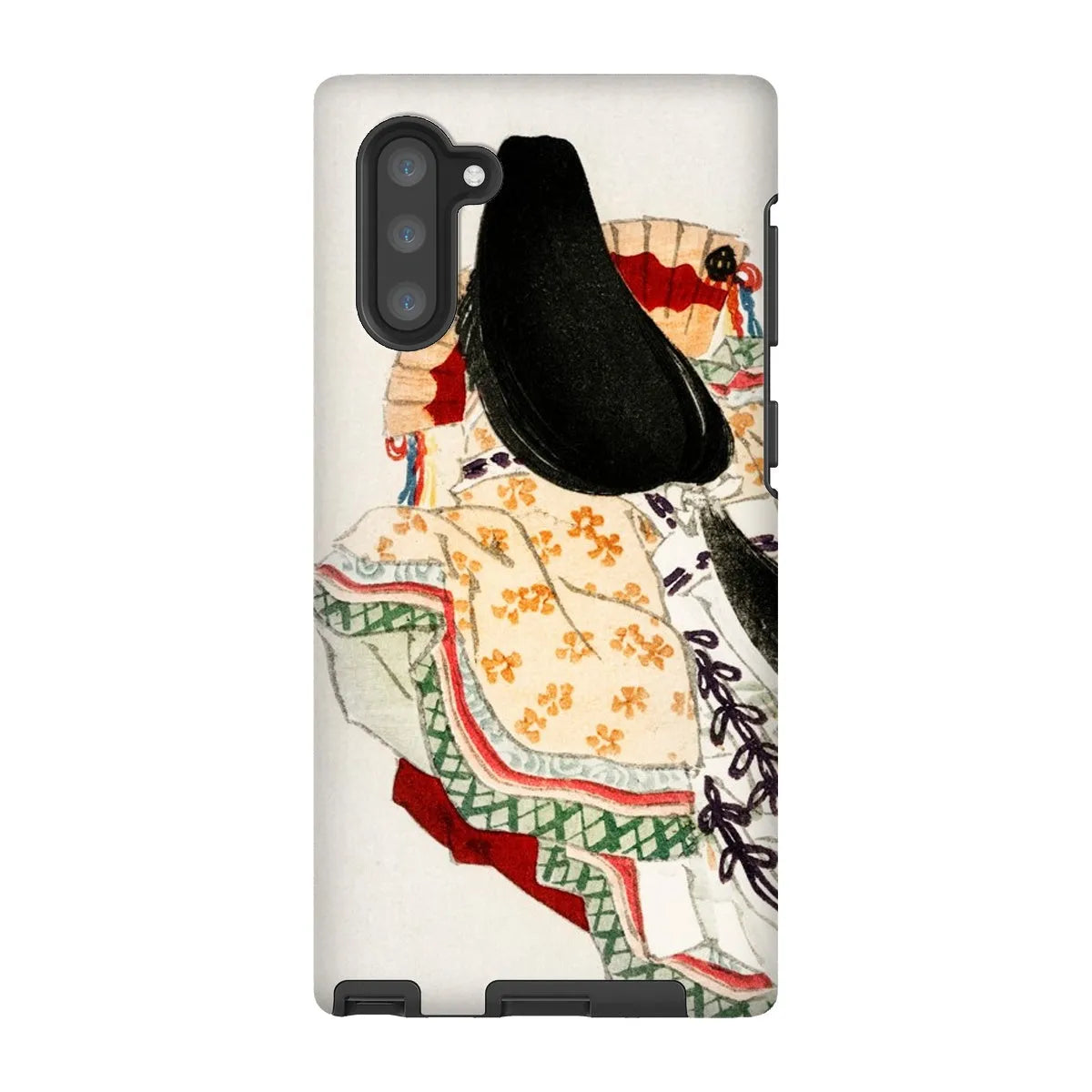 Lady In a Kimono - Meiji Art Phone Case - Kōno Bairei - Samsung Galaxy Note 10 / Matte - Mobile Phone Cases