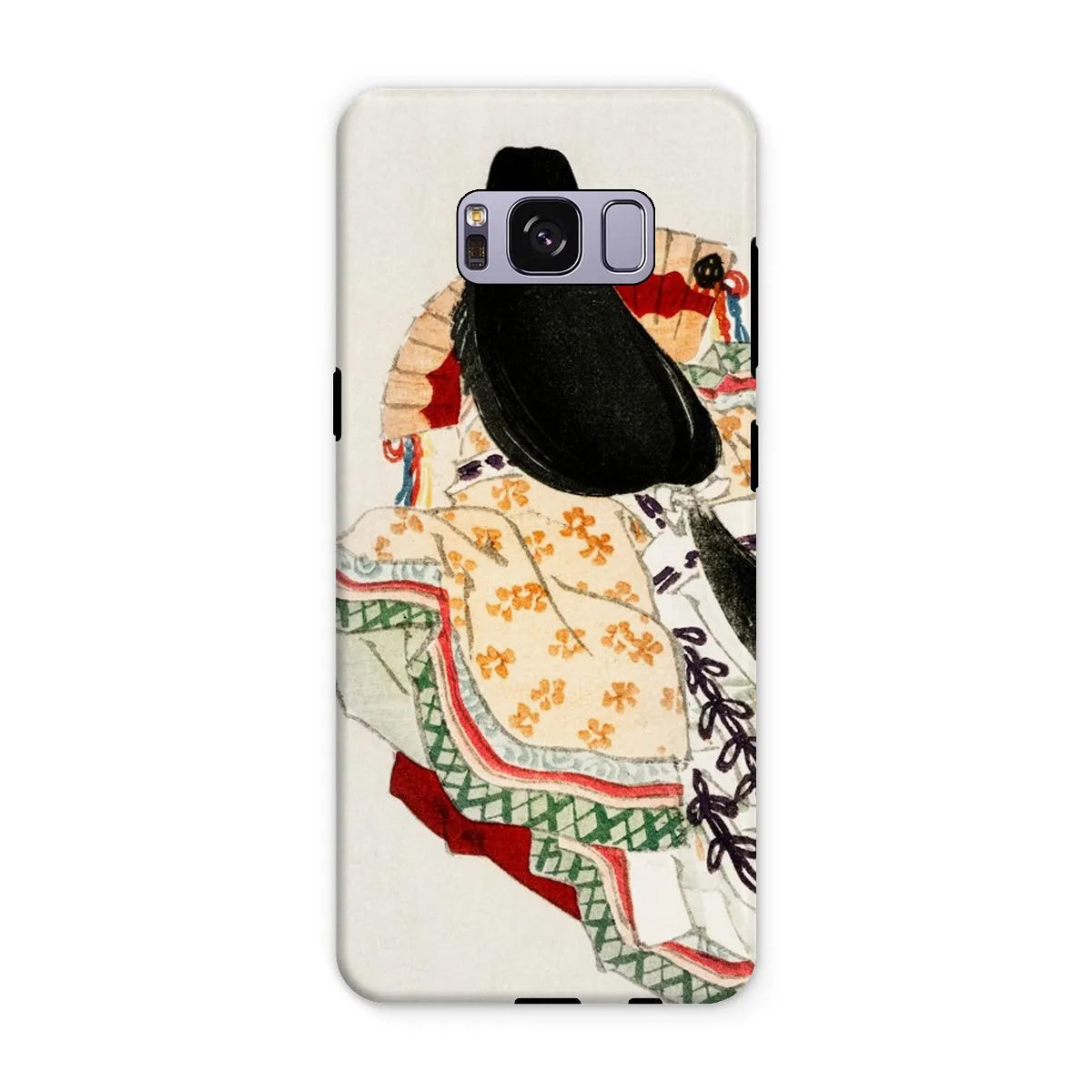 Lady In a Kimono - Meiji Art Phone Case - Kōno Bairei - Samsung Galaxy S8 Plus / Matte - Mobile Phone Cases
