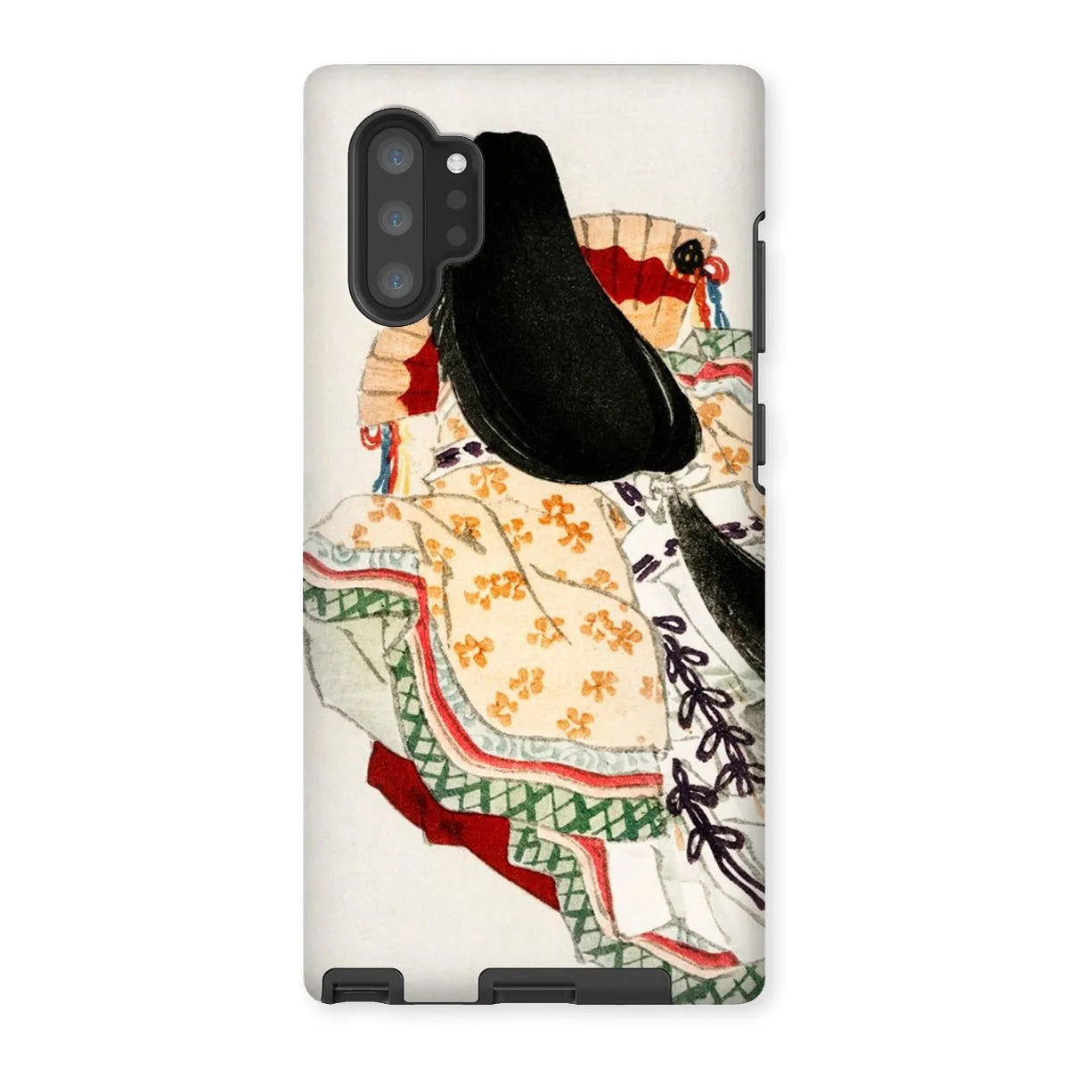 Lady In a Kimono - Meiji Art Phone Case - Kōno Bairei - Samsung Galaxy Note 10p / Matte - Mobile Phone Cases