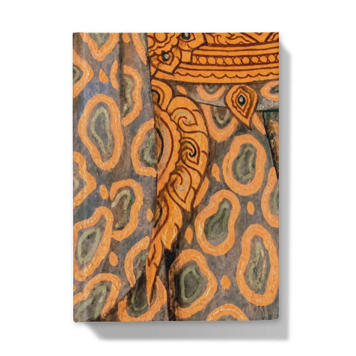 Lady In Waiting Hardback Journal - Royal Siam Thai Mural - 5’x7’ / 5’ x 7’ - Lined Paper - Notebooks & Notepads