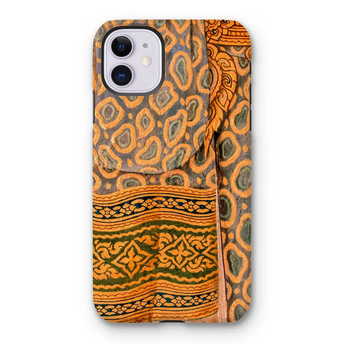 Lady In Waiting - Royal Siam Mural Art Phone Case - Iphone 11 / Matte - Mobile Phone Cases - Aesthetic Art