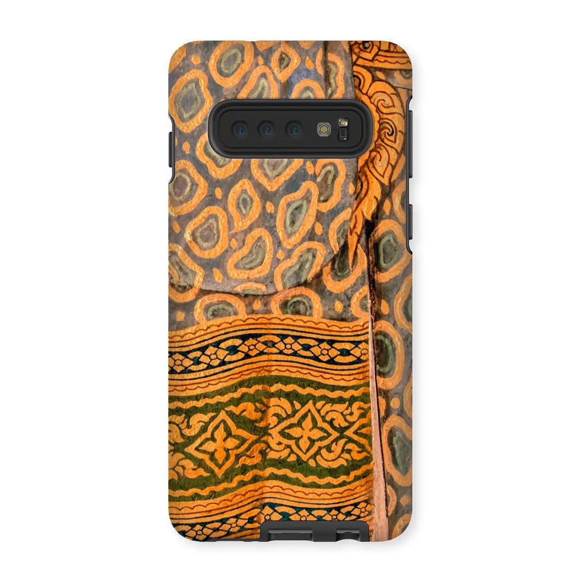 Lady In Waiting - Royal Siam Mural Art Phone Case - Samsung Galaxy S10 / Matte - Mobile Phone Cases - Aesthetic Art