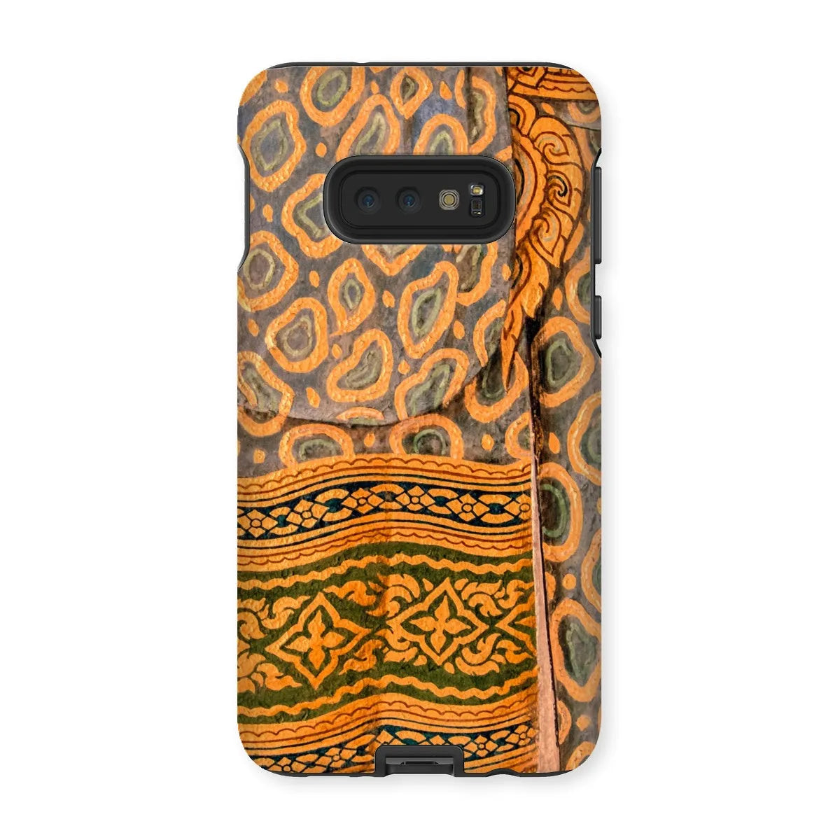 Lady In Waiting - Royal Siam Mural Art Phone Case - Samsung Galaxy S10e / Matte - Mobile Phone Cases - Aesthetic Art