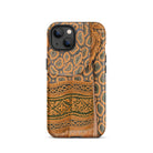 Lady in Waiting - Royal Siam Mural Iphone Case, 13 / Matte, Patterned Smartphone Case