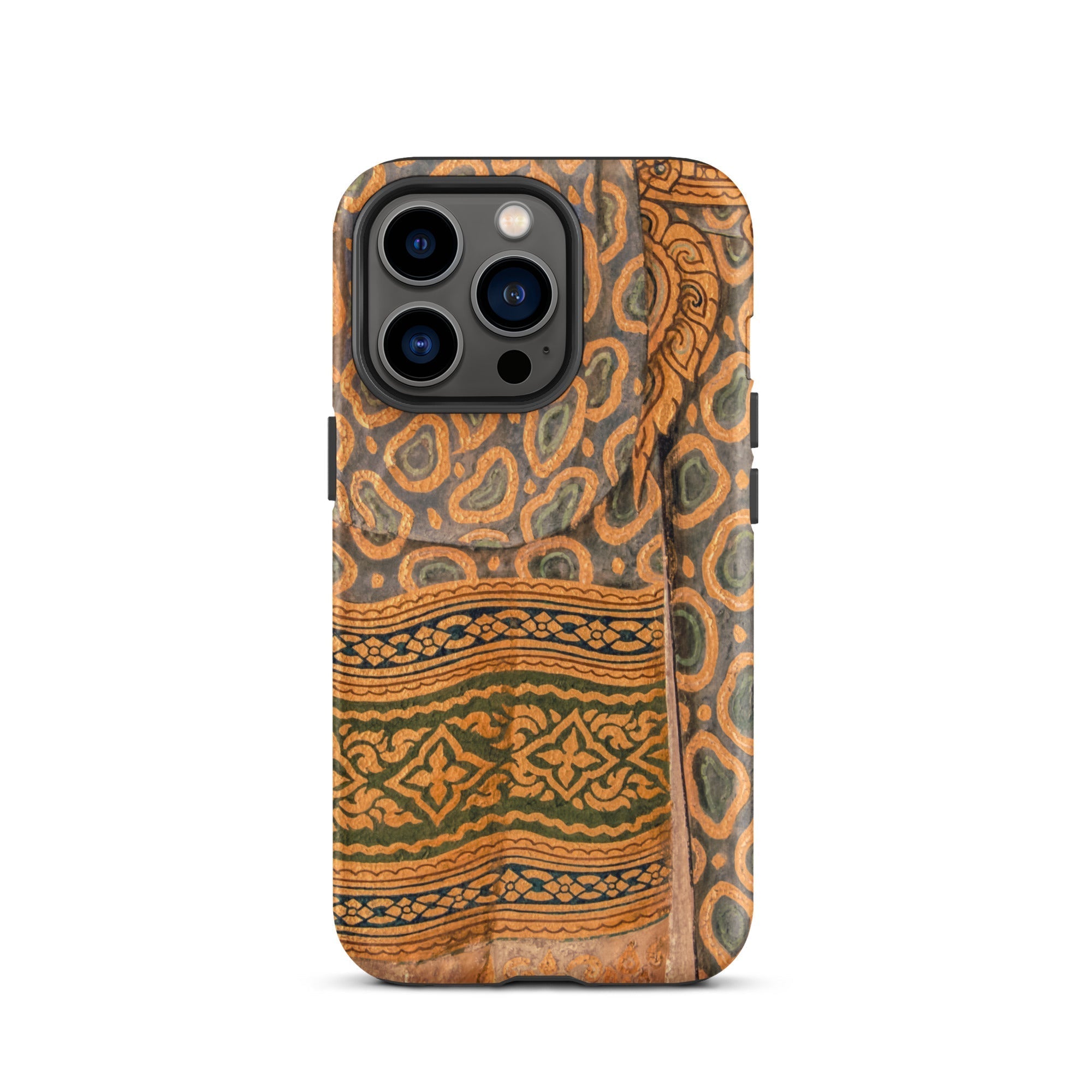 Lady in Waiting - Royal Siam Mural Iphone Case, 13 Pro / Matte, Ornate Patterned Phone Case
