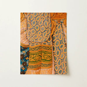 Lady in Waiting - Royal Siam Thai Mural Art Print / Canvas, 12x16’’ / 31x41cm / Unframed / no Border, Posters Prints & Visual Artwork, Toby