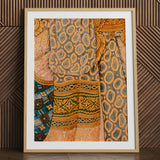 Lady in Waiting - Royal Siam Thai Mural Art Print / Canvas, Captivating Thai Mural, Royal Siam Thai, Gilded Chambers