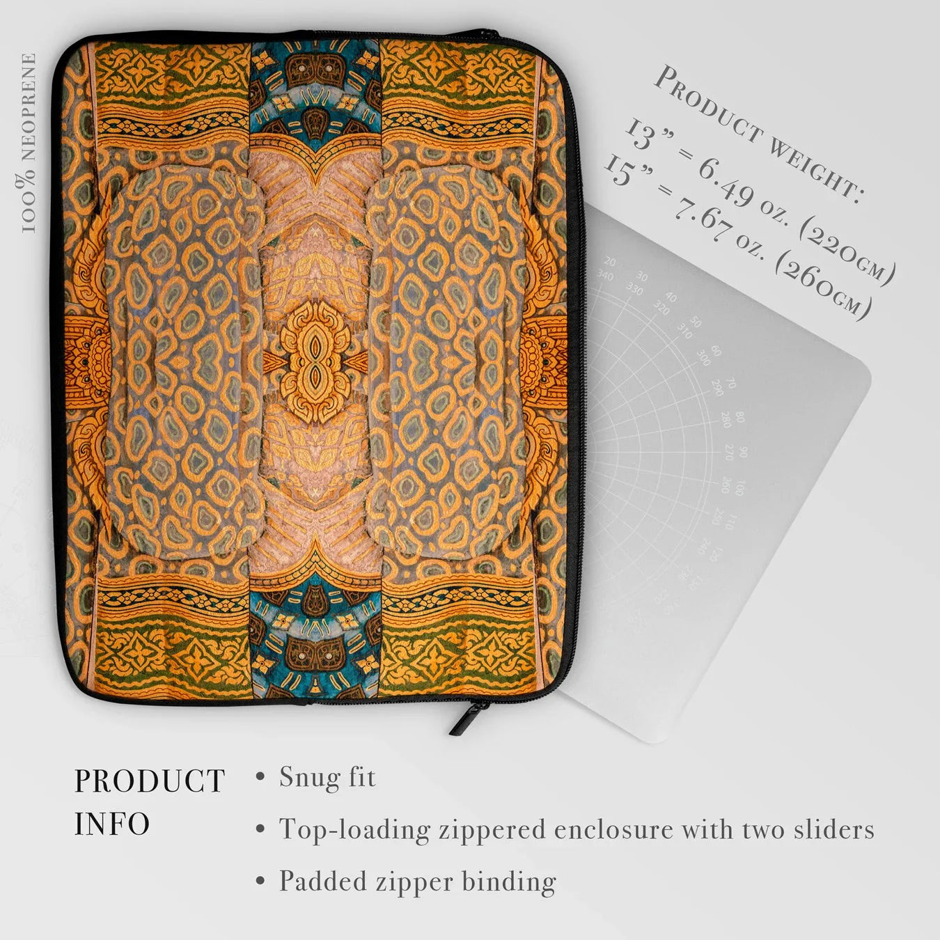 Lady in Waiting - Royal Siam Thai Mural Laptop Sleeve Computer Covers & Skins