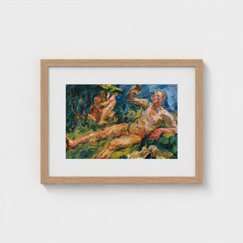 Lament - Anton Kolig Fine Art Print / Canvas Kolig’s ?Lament”, Green Tempest, Sun-soaked Hallucination Prints