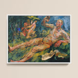 Lament - Anton Kolig Fine Art Print / Canvas, 16x12’’ / 41x31cm / White Frame, Posters Prints & Visual Artwork, Toby Leon