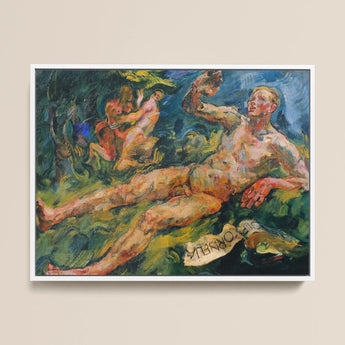 Lament - Anton Kolig Fine Art Print / Canvas, 16x12’’ / 41x31cm / White Frame, Posters Prints & Visual Artwork, Toby Leon
