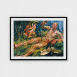 Lament - Anton Kolig Fine Art Print / Canvas Kolig’s ?Lament”, Green Tempest, Sun-soaked Hallucination Prints