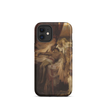 Lament for Icarus - Herbert Draper Iphone Case, 12 Mini / Matte, Art-adorned Phone Case