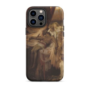 Lament for Icarus - Herbert Draper Iphone Case, 13 Pro Max / Matte, Phone Case Classical Painting