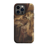 Lament for Icarus - Herbert Draper Iphone Case, 14 Pro Max / Matte, Iphone Case Classical Painting