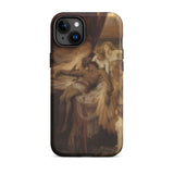 Lament for Icarus - Herbert Draper Iphone Case, 15 Plus / Matte, Artistic Phone Case