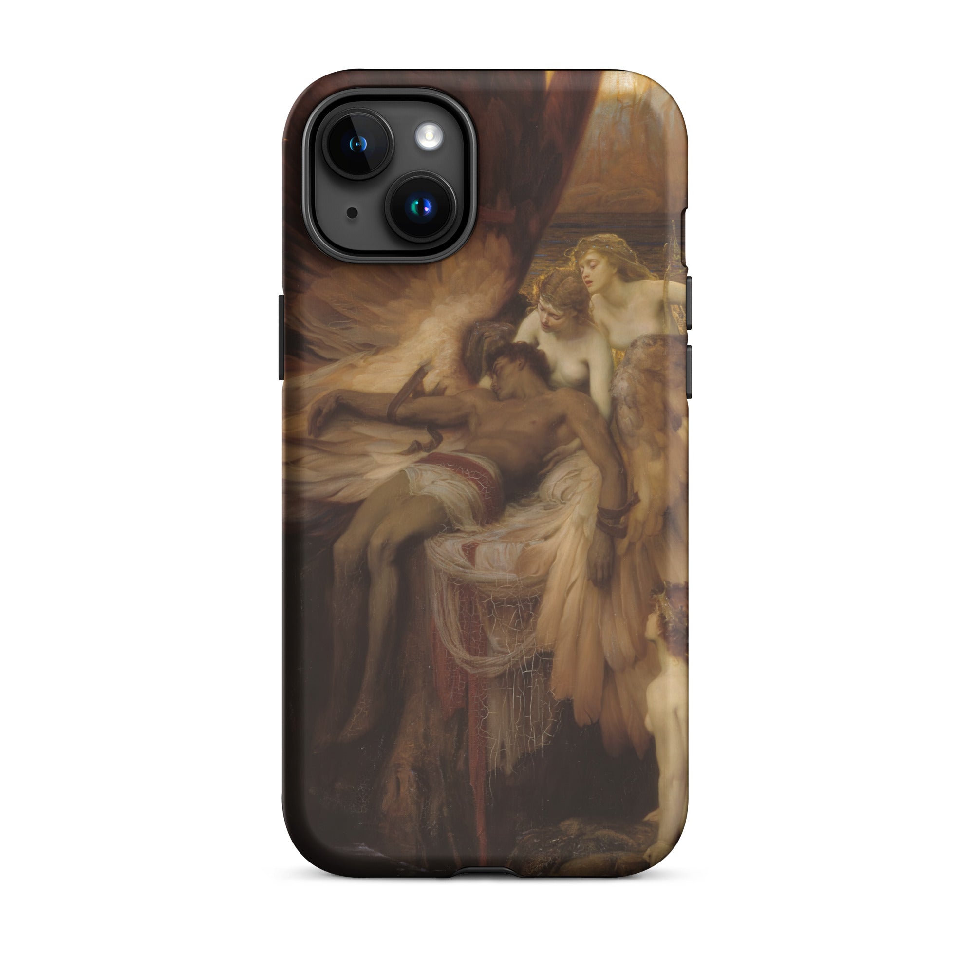 Lament for Icarus Herbert Draper Iphone Case, 15 Plus / Matte, Artistic Phone Case