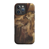 Lament for Icarus - Herbert Draper Iphone Case, 16 Pro Max / Matte, Phone Case Classical Painting
