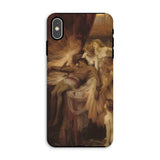 Lament for Icarus - Herbert Draper Iphone Case, Xs Max / Matte, Phone Case Classical Painting