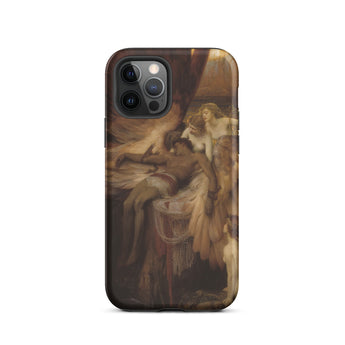 Lament for Icarus - Herbert Draper Phone Case Iphone 12 Pro / Matte Art-adorned Phone Case Herbert Draper, Draper Iphone Case, Broken