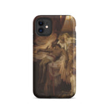 Lament for Icarus - Herbert Draper Phone Case Iphone 11 / Matte Art-adorned Phone Case Herbert Draper, Draper Iphone Case, Broken are Caught
