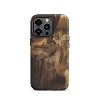 Lament for Icarus - Herbert Draper Phone Case Iphone 13 Pro / Matte Artistic Phone Case Herbert Draper, Draper Iphone Case, Broken