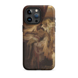 Lament for Icarus - Herbert Draper Phone Case Iphone 15 Pro Max / Matte Artistic Phone Case Herbert Draper, Draper Iphone Case, Broken