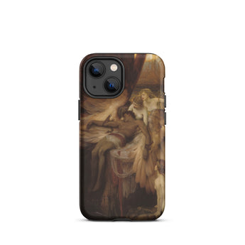 Lament for Icarus - Herbert Draper Phone Case Iphone 13 Mini / Matte Phone Case Classical Art Herbert Draper, Draper Iphone Case, Broken