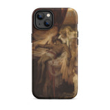 Lament for Icarus - Herbert Draper Phone Case Iphone 14 Plus / Matte Phone Case Classical Painting Herbert Draper, Draper Iphone Case,