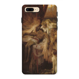 Lament for Icarus - Herbert Draper Phone Case Iphone 8 Plus / Matte Phone Case Classical Painting Herbert Draper, Draper Iphone Case,