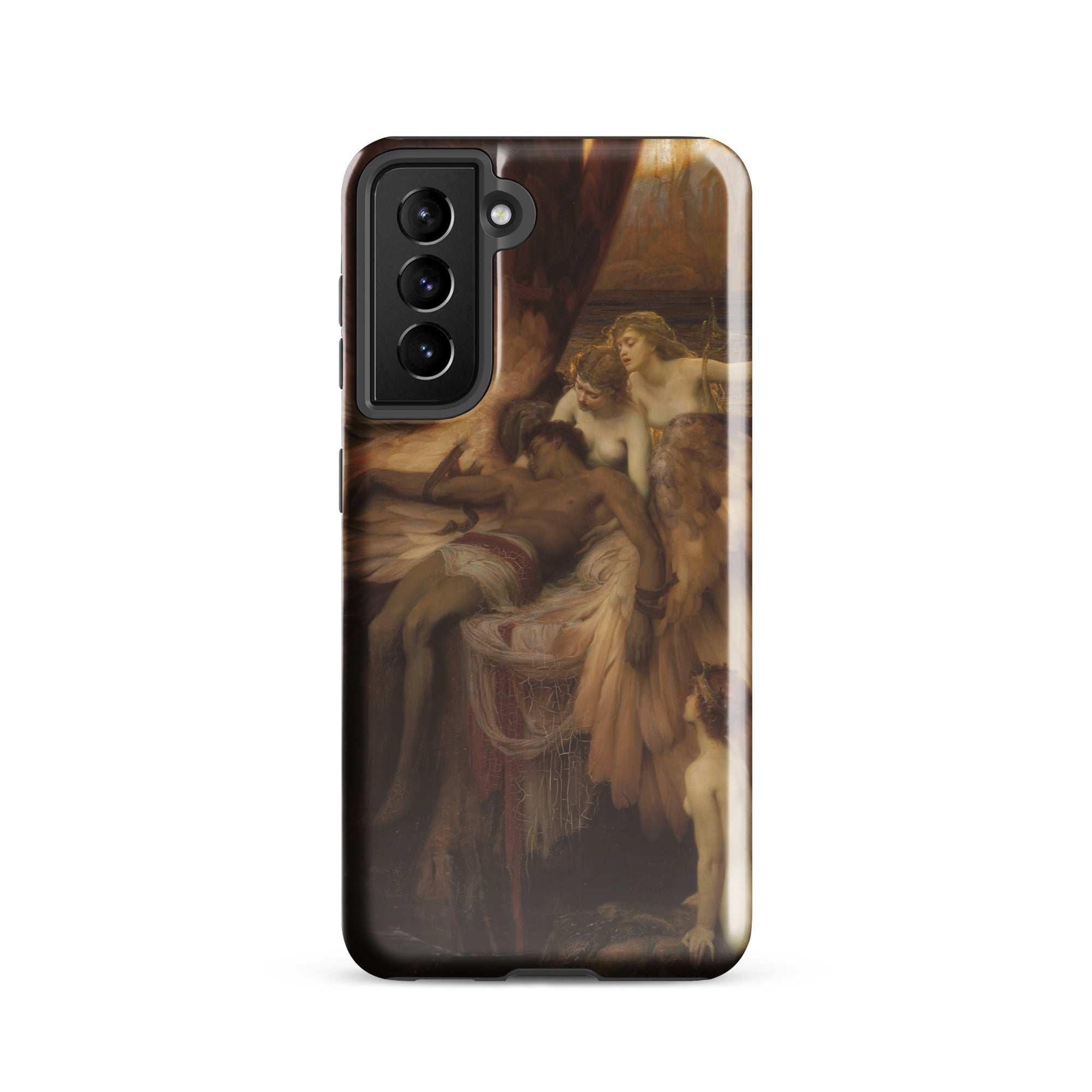 Lament for Icarus Herbert Draper Samsung Case, Galaxy S21 / Gloss, Phone Case Classical Painting Multiple Figures