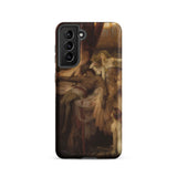 Lament for Icarus - Herbert Draper Samsung Case, Galaxy S21 / Matte, Black Smartphone Case Classical Painting Multiple Figures