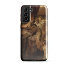 Lament for Icarus Herbert Draper Samsung Case, Galaxy S21 Plus / Gloss, Smartphone Case Classical Painting Figures