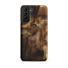 Lament for Icarus Herbert Draper Samsung Case, Galaxy S21 Plus / Matte, Smartphone Case Classical Painting Figures Interior