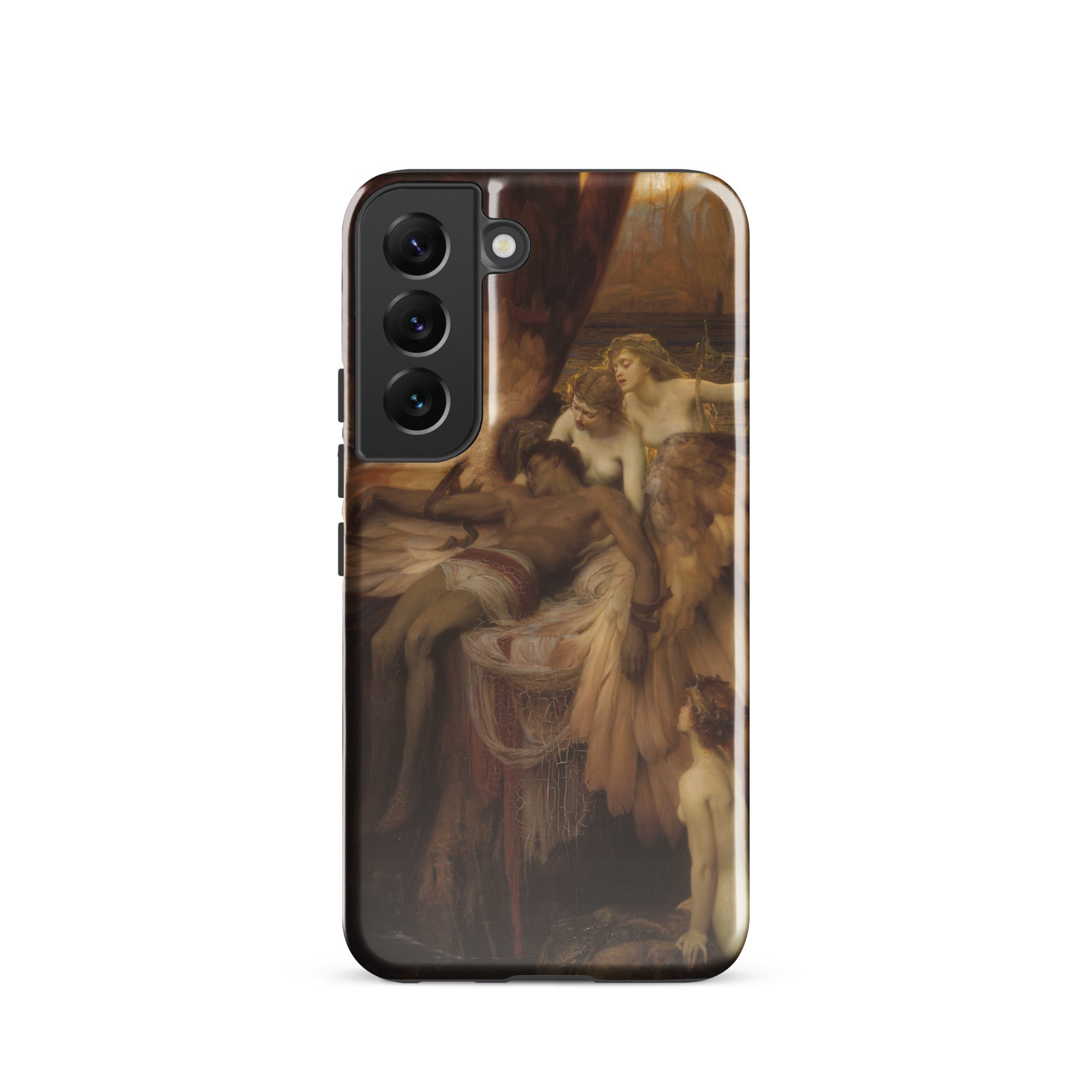 Lament for Icarus Herbert Draper Samsung Case, Galaxy S22 / Gloss, Smartphone Classical Painting Case
