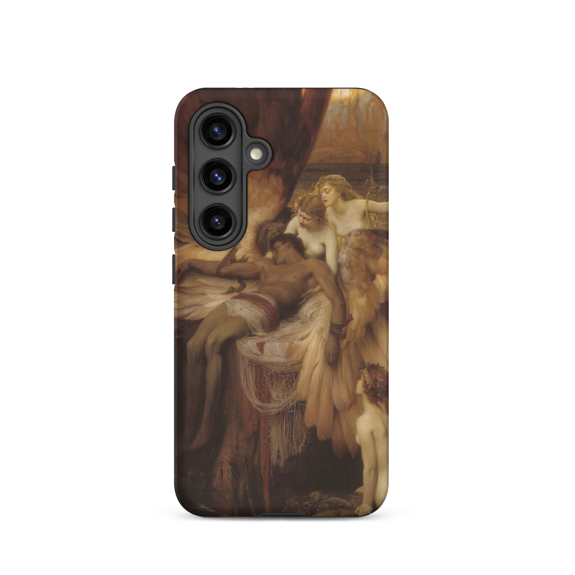 Lament for Icarus Herbert Draper Samsung Case, Galaxy S24 / Matte, Smartphone Case Classical Painting