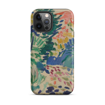 Landscape at Collioure - Henri Matisse Phone Case Iphone 12 Pro Max / Matte Artistic Floral-patterned Phone Case Henri Matisse’s Landscape,