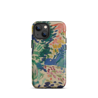 Landscape at Collioure - Henri Matisse Phone Case Iphone 13 Mini / Matte Colorful Abstract Phone Case Henri Matisse’s Landscape, Matisse